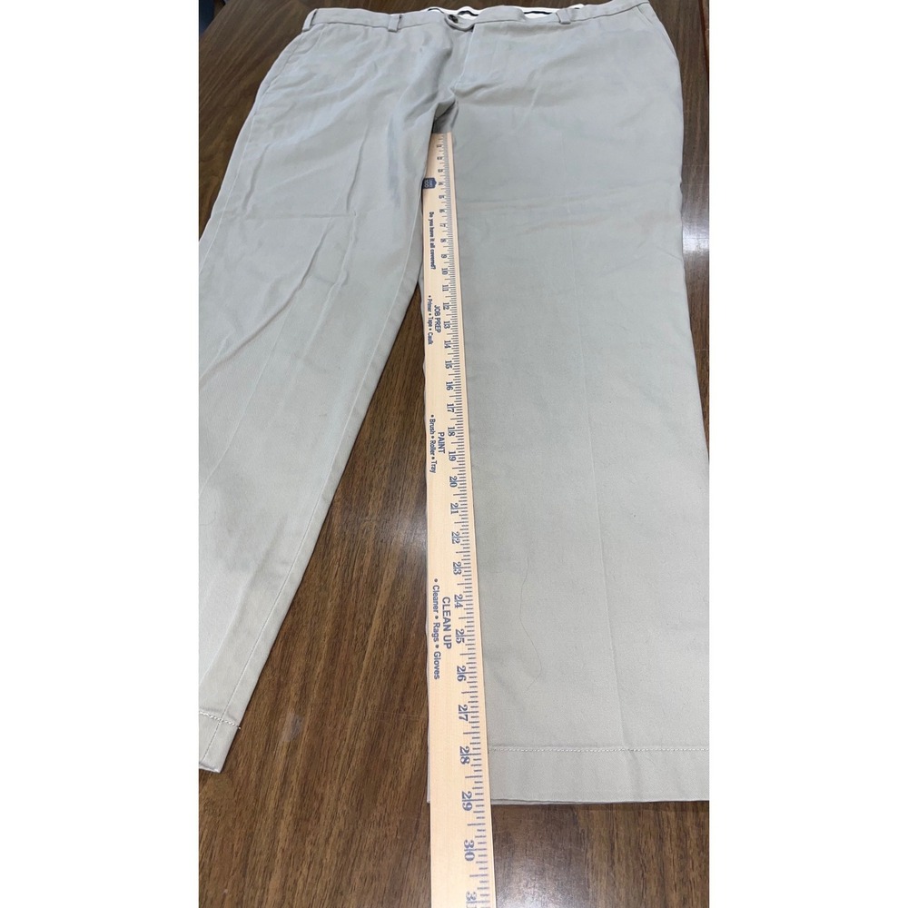 Brooks Brothers Advantage Chino Milano Khaki Pants Mens 40x32 Tan Cotton - Picture 9 of 9